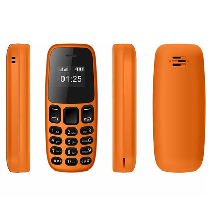BM105 0.66-Inch Dual SIM Standby Bar Phone 2G Slim Mini Cell Phone