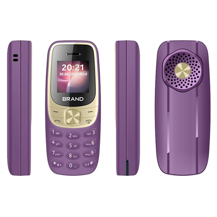 BM35 2G 0.66-Inch Mini Dual SIM Standby Slim Cell Phone
