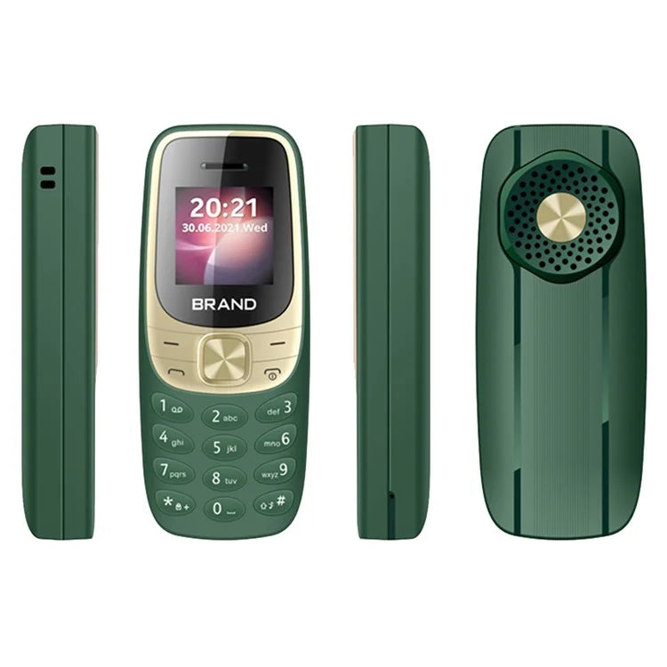 BM35 2G 0.66-Inch Mini Dual SIM Standby Slim Cell Phone
