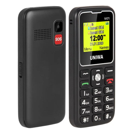 UNIWA V171 Dual SIM 1.77 inch Mobile Phone 1000mAh Battery 2G GSM Cellphone