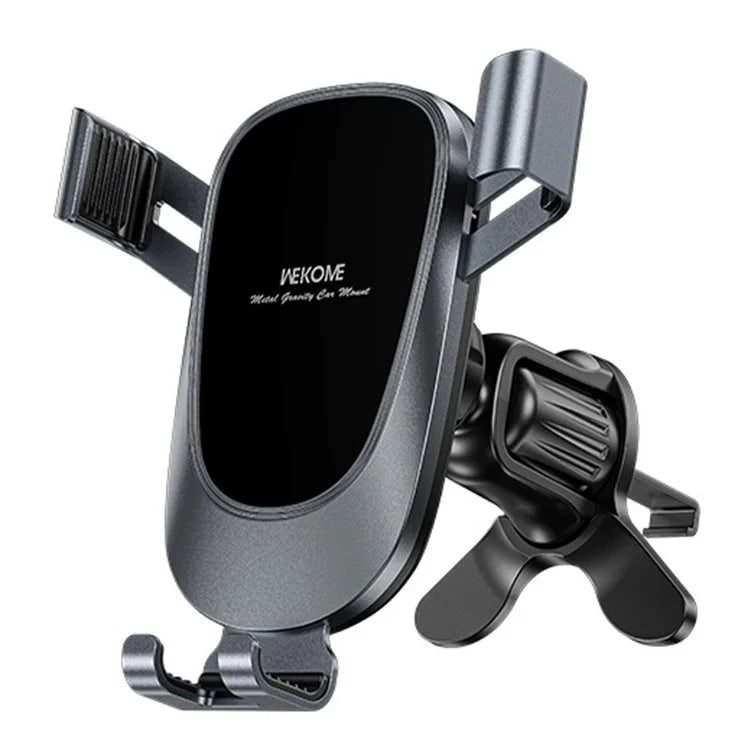 WEKOME WA-S58 K Captain Metal Gravity Car Holder Air Vent Cell Phone Mount Stand