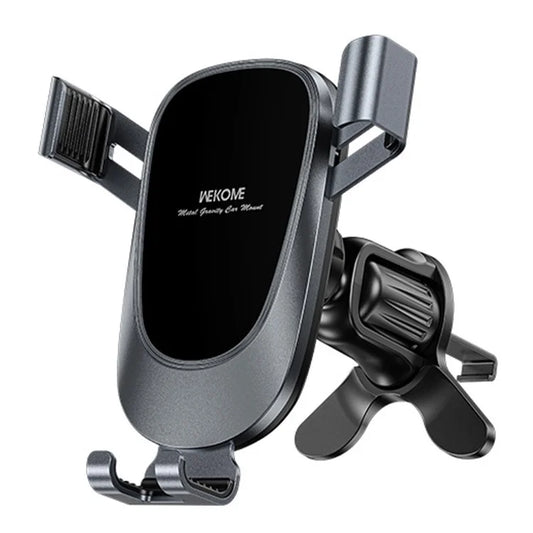 WEKOME WA-S58 K Captain Metal Gravity Car Holder Air Vent Cell Phone Mount Stand
