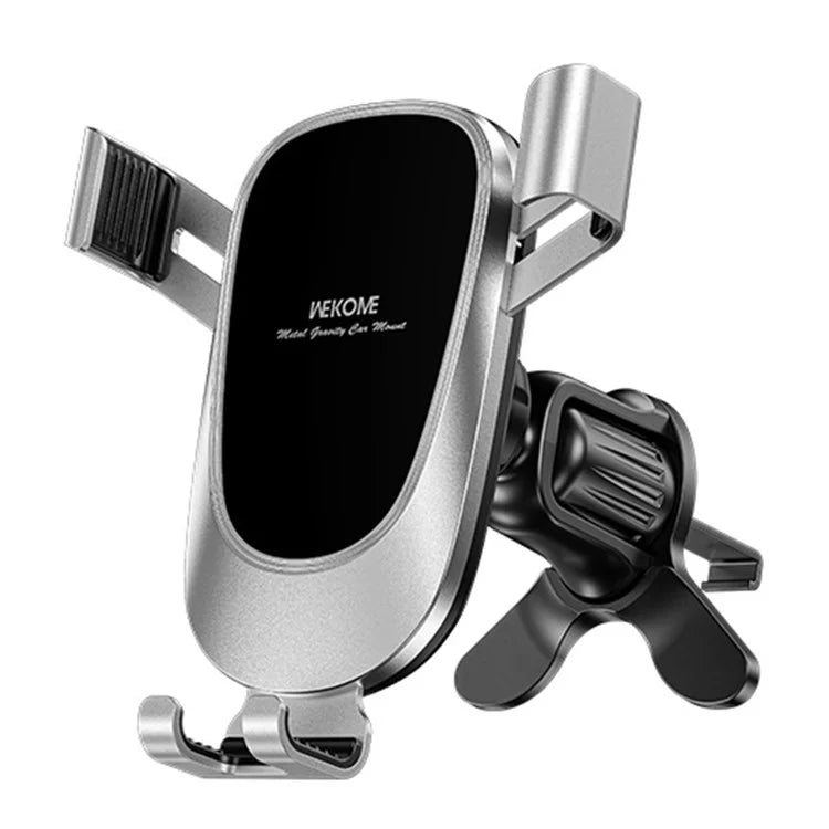 WEKOME WA-S58 K Captain Metal Gravity Car Holder Air Vent Cell Phone Mount Stand