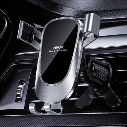 WEKOME WA-S58 K Captain Metal Gravity Car Holder Air Vent Cell Phone Mount Stand
