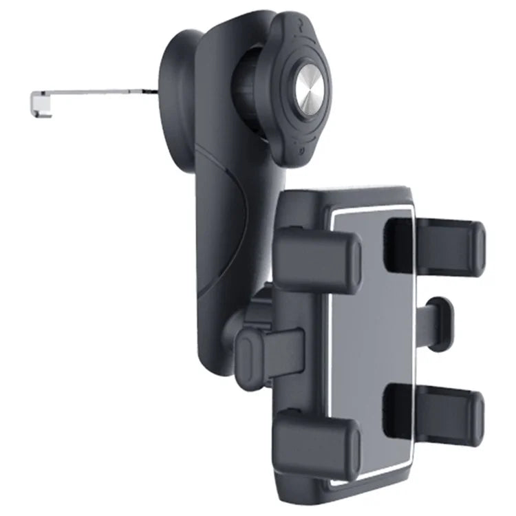 ZY-C243 Car Air Vent Hook Mount 360 Degree Rotation Mobile Phone Holder Bracket