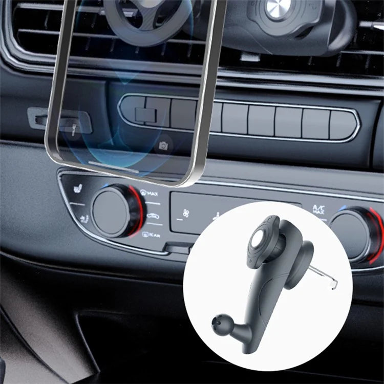 C23-8B Rotating Magnetic Car Phone Mount Multifunctional Air Vent Phone Holder
