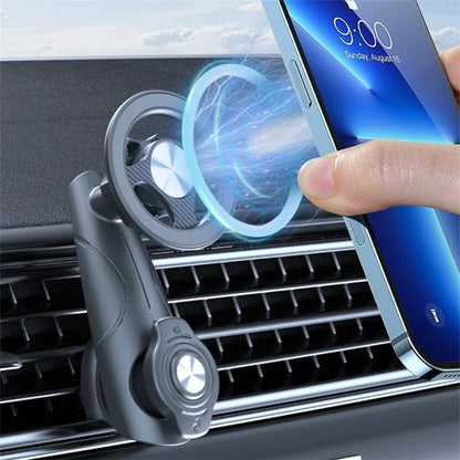 C23-8B Rotating Magnetic Car Phone Mount Multifunctional Air Vent Phone Holder