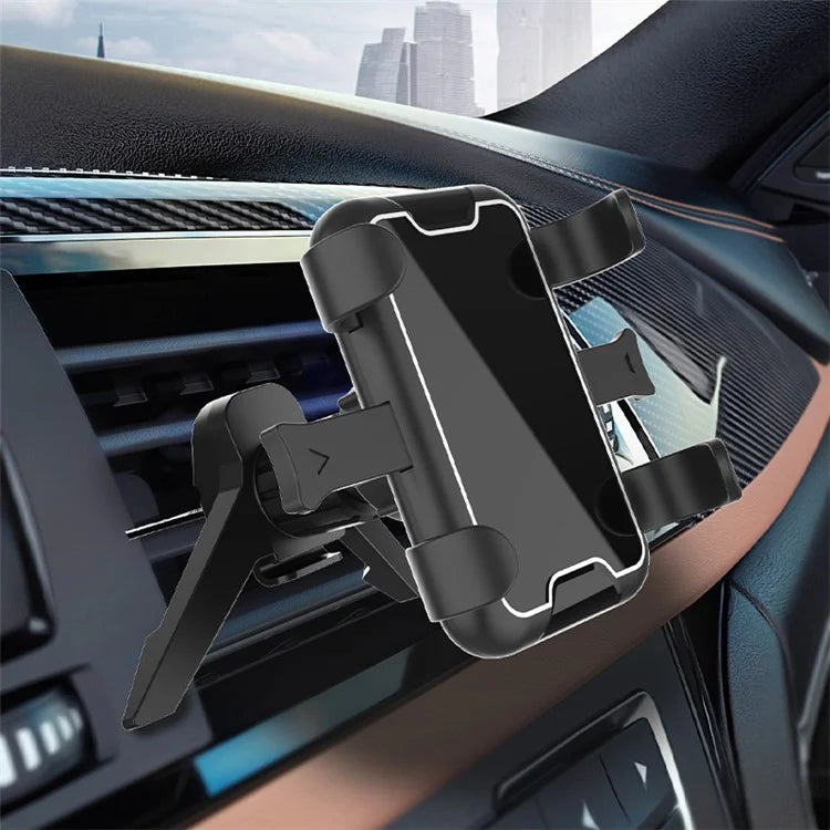 Y20-7 Car Phone Holder Air Vent Hook Mount Phone Cradle 360 Degree Rotation