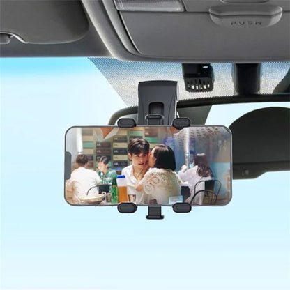 YB20-3A Foldable Car Phone Holder Dashboard Mount Cradle with Parking Number Plate