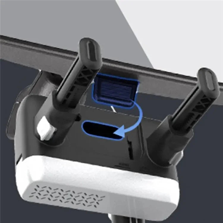 H23-8A Rearview Mirror Magnetic Phone Holder Car Mount Rotation Phone Bracket