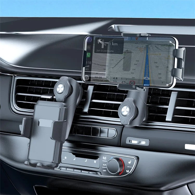 C243B Car Mount Phone Holder Air Outlet Auto Lock Phone Cradle Fit 4.7-7.0 inch Phones