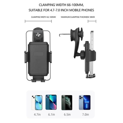 C243B Car Mount Phone Holder Air Outlet Auto Lock Phone Cradle Fit 4.7-7.0 inch Phones