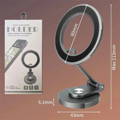 G128 Car Dashboard Mount Magnetic Phone Holder Rotatable Cellphone Stand