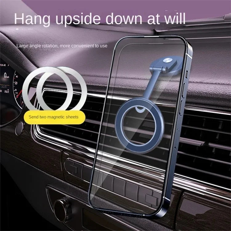 G128 Car Dashboard Mount Magnetic Phone Holder Rotatable Cellphone Stand