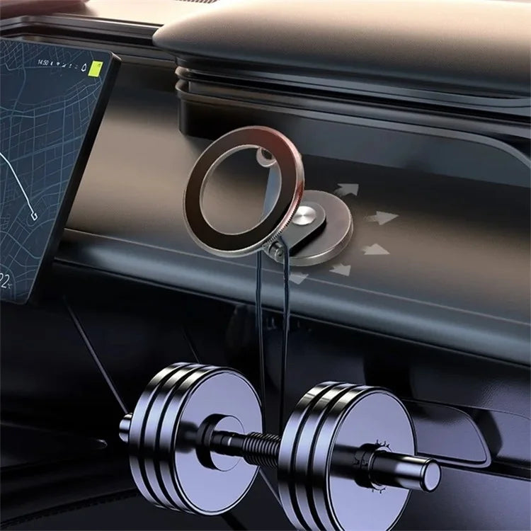 G128 Car Dashboard Mount Magnetic Phone Holder Rotatable Cellphone Stand