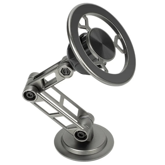 G188 Car Dashboard Magnetic Phone Holder Aluminum Alloy Adjustable Cellphone Stand