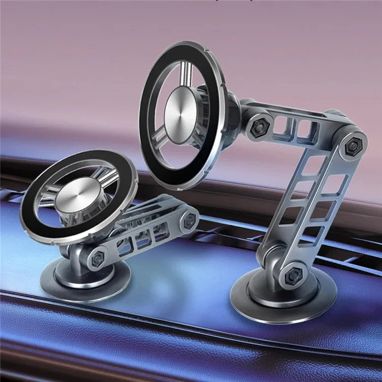 G198 Car Dashboard Windshield Magnetic Phone Holder Adjustable Robotic Arm Cellphone Stand