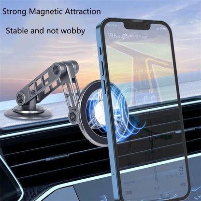 G198 Car Dashboard Windshield Magnetic Phone Holder Adjustable Robotic Arm Cellphone Stand