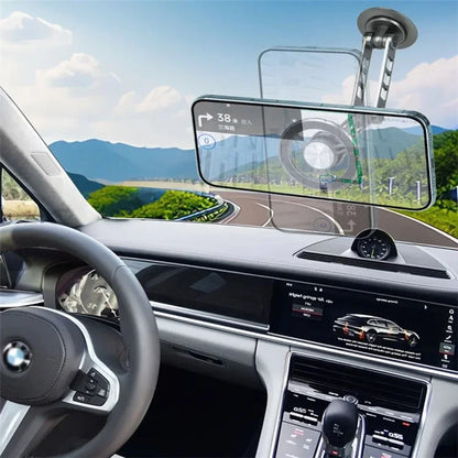 G198 Car Dashboard Windshield Magnetic Phone Holder Adjustable Robotic Arm Cellphone Stand