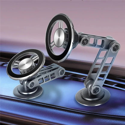 G198 Car Dashboard Windshield Magnetic Phone Holder Adjustable Robotic Arm Cellphone Stand