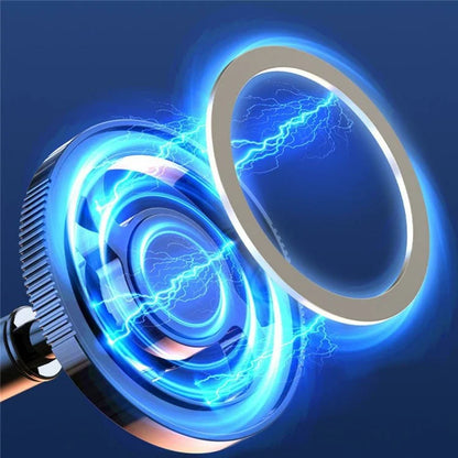 Q33 Car Dashboard Mount Suction Cup Base Telescopic Arm Magnetic Phone Holder Bracket