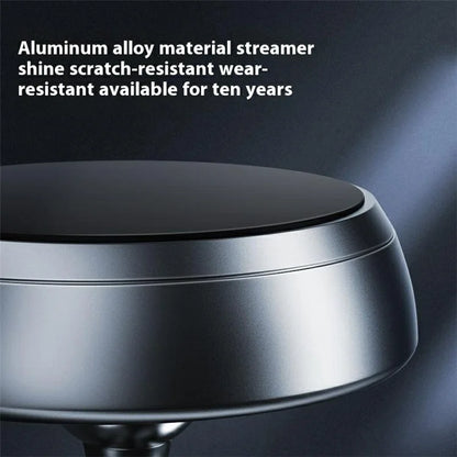 Q3 Car Dashboard Adhesive Bottom Phone Bracket Magnetic Aluminum Alloy Phone Holder for Vehicle