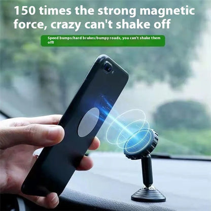Q7 Suction Cup Bottom Phone Holder Magnetic Car Dashboard Phone Bracket for SUV Vehicle