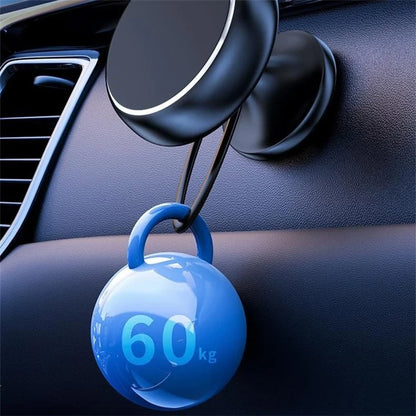 Q5 Phone Bracket Magnetic Car Dashboard Adhesive Bottom Aluminum Alloy Phone Holder for Vehicle