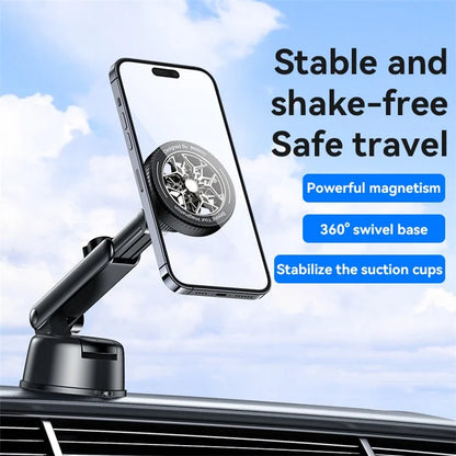 YESIDO C266 Magnetic Car Dashboard Phone Holder Suction Cup Mount Cellphone Stand