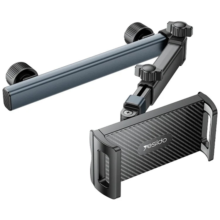 YESIDO C294 Car Seat Back Phone Tablet Holder Foldable Car Headrest Mount Phone Bracket