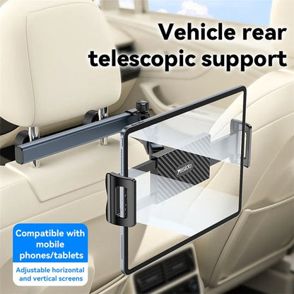 YESIDO C294 Car Seat Back Phone Tablet Holder Foldable Car Headrest Mount Phone Bracket