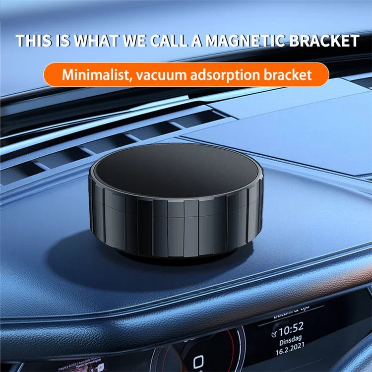X9Q Vacuum Adsorption Suction Cup Car Screen Center Console Magnetic Phone Holder Car Home Cellphone Stand