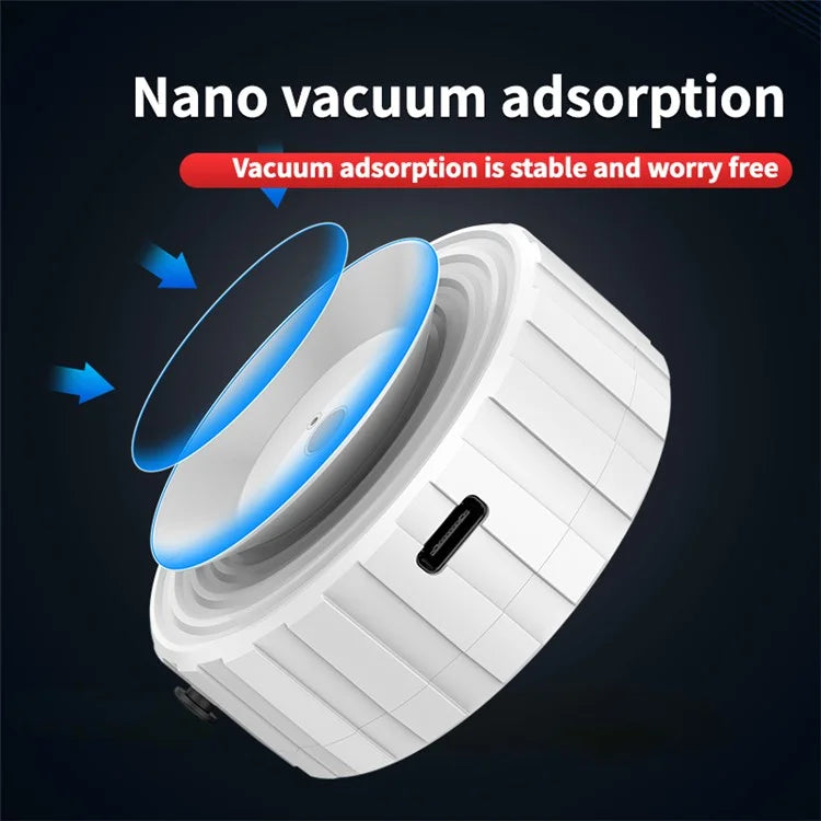 X9Q Vacuum Adsorption Suction Cup Car Screen Center Console Magnetic Phone Holder Car Home Cellphone Stand