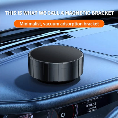 X9Q Vacuum Adsorption Suction Cup Car Screen Center Console Magnetic Phone Holder Car Home Cellphone Stand