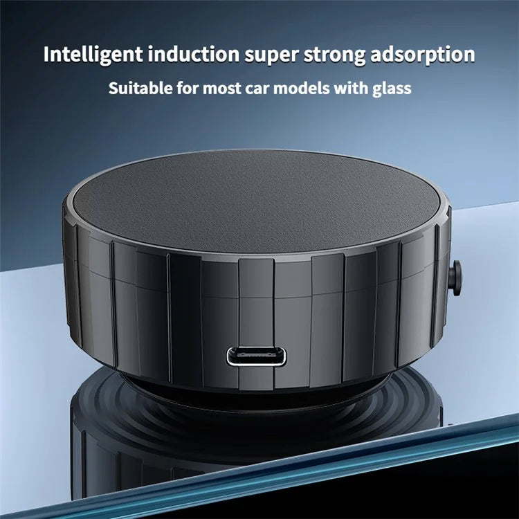 X9Q Vacuum Adsorption Suction Cup Car Screen Center Console Magnetic Phone Holder Car Home Cellphone Stand