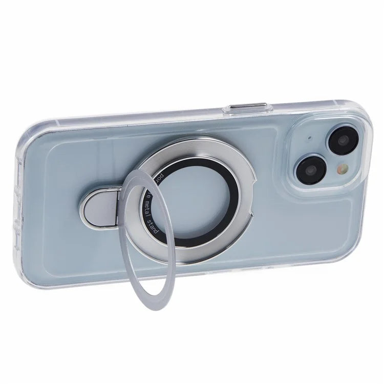 Adhesive Phone Ring Stand Holder Compatible with MagSafe Cell Phone Grip Kickstand