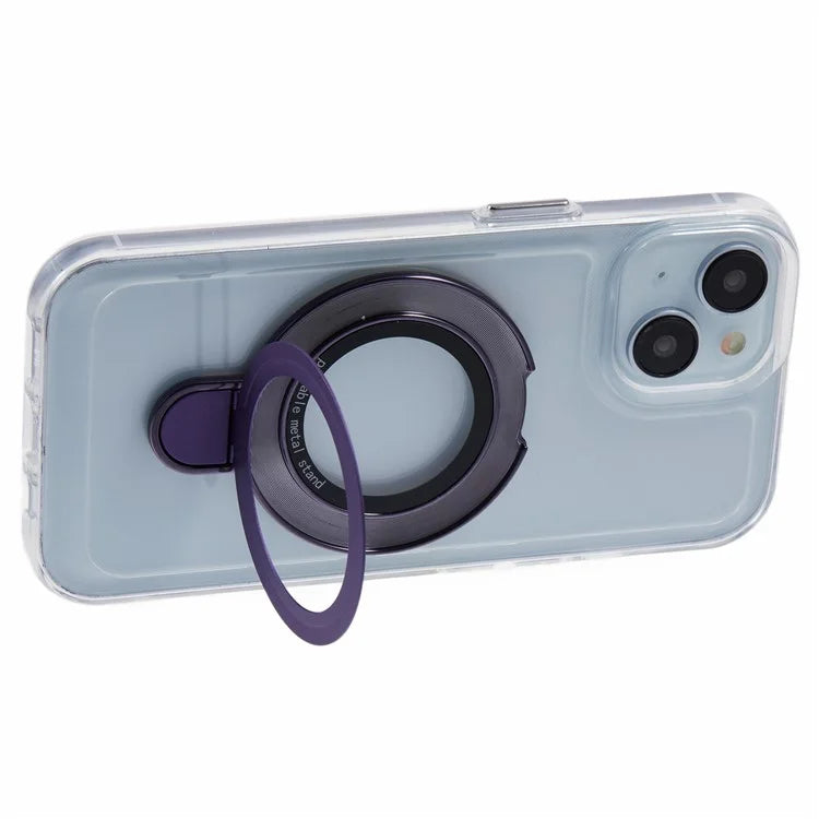 Adhesive Phone Ring Stand Holder Compatible with MagSafe Cell Phone Grip Kickstand