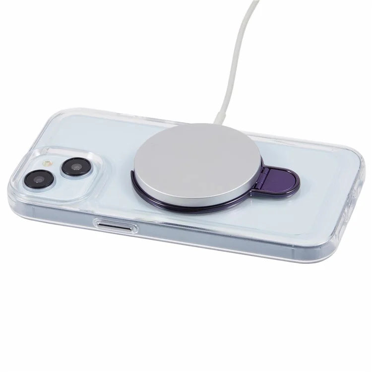 Adhesive Phone Ring Stand Holder Compatible with MagSafe Cell Phone Grip Kickstand