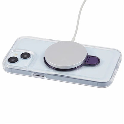 Adhesive Phone Ring Stand Holder Compatible with MagSafe Cell Phone Grip Kickstand