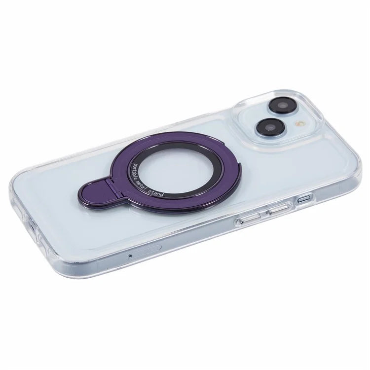 Adhesive Phone Ring Stand Holder Compatible with MagSafe Cell Phone Grip Kickstand