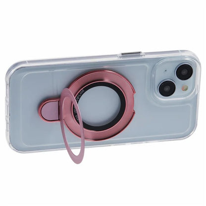 Adhesive Phone Ring Stand Holder Compatible with MagSafe Cell Phone Grip Kickstand