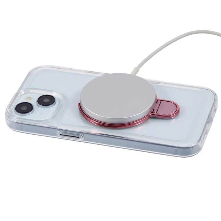 Adhesive Phone Ring Stand Holder Compatible with MagSafe Cell Phone Grip Kickstand