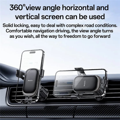YESIDO C247 Gravity Sensing Phone Clamp Cell Phone Holder Car Air Vent Mount Bracket