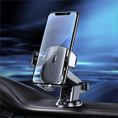 WIWU Wi-CH054 Car Dashboard Suction Cup Phone Holder Rotatable 4-7.2inch Phone Bracket