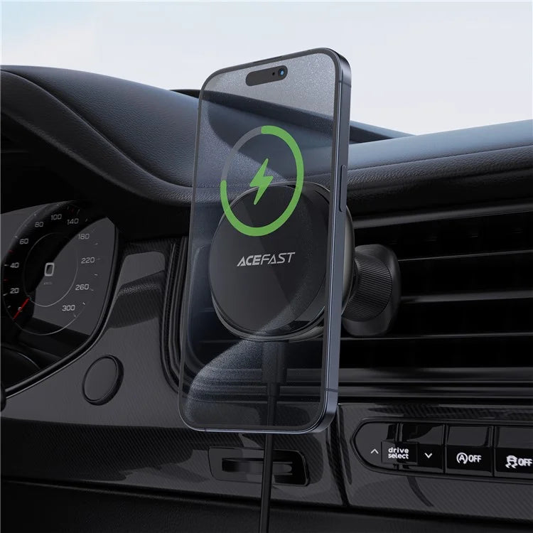 ACEFAST D31 Car Air Vent Phone Wireless Charger Phone Holder Stand 15W Wireless Charging