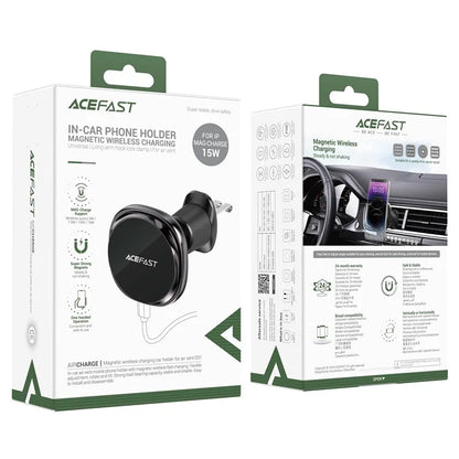 ACEFAST D31 Car Air Vent Phone Wireless Charger Phone Holder Stand 15W Wireless Charging