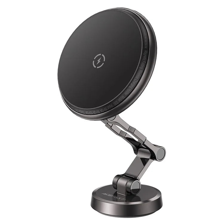 ACEFAST D30 Car Mount Phone Wireless Charger Center Console Foldable Phone Holder