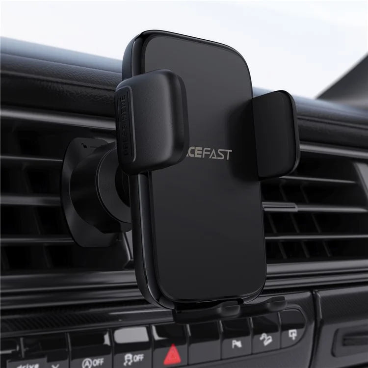 ACEFAST D27 Press Type Phone Stand Holder Car Air Vent 360 Degree Rotation Phone Clamp