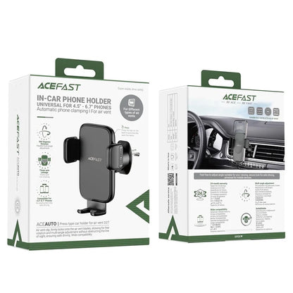 ACEFAST D27 Press Type Phone Stand Holder Car Air Vent 360 Degree Rotation Phone Clamp