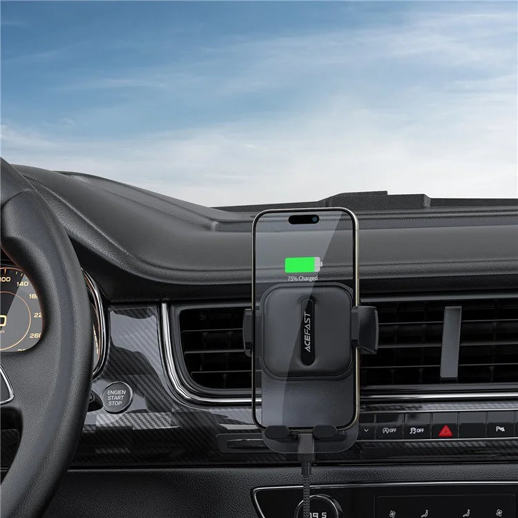 ACEFAST D25 Car Air Vent Phone Holder 360 Degree Rotation Phone Stand Press Type